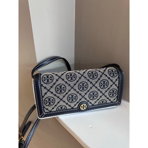 Tory Burch Handbags - Tory Burch T MONOGRAM WALLET CROSSBODY